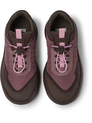 Camper Sneaker " CRCLR " in Violett - Dunkelbraun