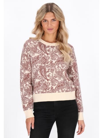 usha FESTIVAL Women Sweater in offwhite multicolor