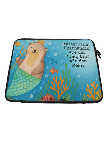 Mr. & Mrs. Panda Laptop Sleeve Wassermann Astrologie Design mit ... in Weiß