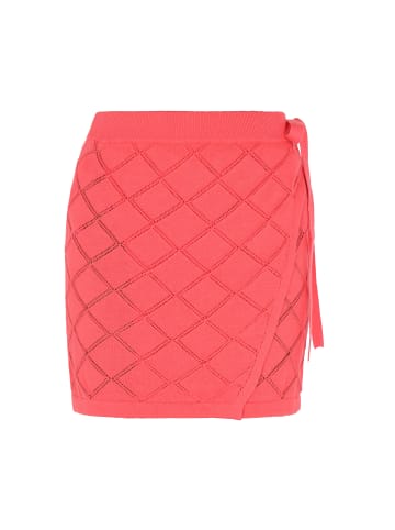 IZIA Women Skirt in coral