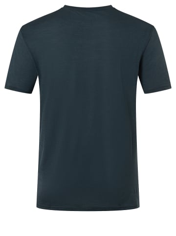 super.natural Merino T-Shirt in blau