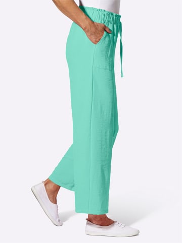 Sieh an! Schlupfhose in blaugrün