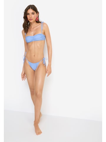 LSCN BY LASCANA Bandeau-Bikini-Top in rauchblau
