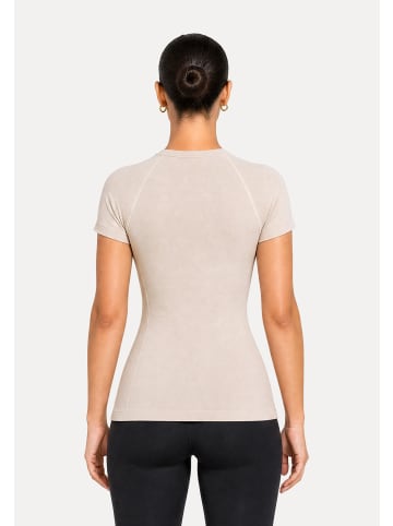 SMILODOX T-Shirt Lyana in Beige