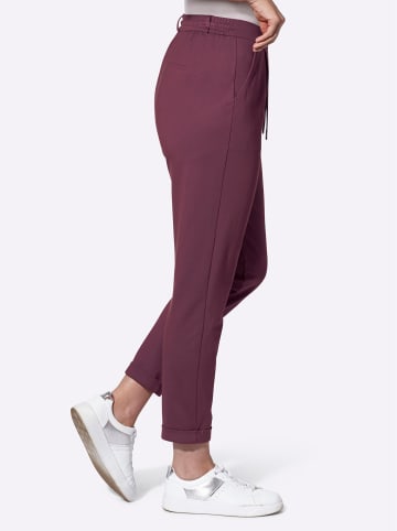 WITT WEIDEN Joggpants in burgund