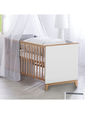 roba Kombi-Kinderbett Finn höhenverstellbar 70 x 140 cm - Weiß