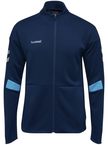 Hummel Hummel Reißverschluss Poly Jacke Daumenlöcher Tech Move Multisport Herren in SARGASSO SEA
