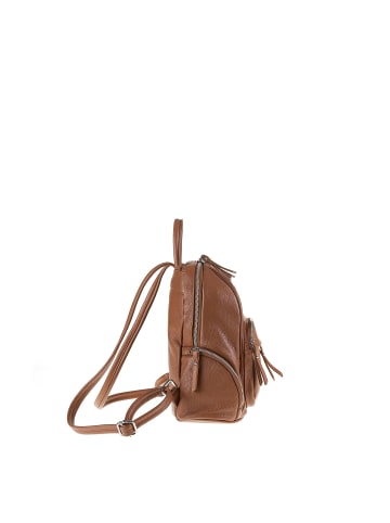 Pierre Cardin Rucksack in COGNAC
