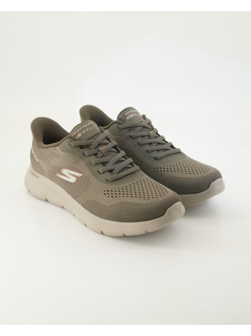 Skechers Slip On Sneaker in Braun