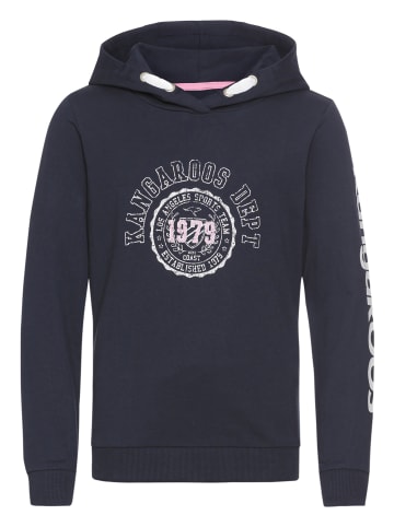 Kangaroos Kapuzensweatshirt in marine