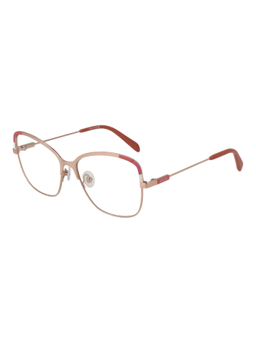 Pucci Frauen Optische Fassungen Schmetterling Rose Gold