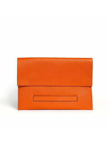 BGents Ledertasche für Herren in orange