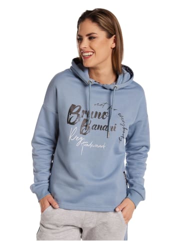 Bruno Banani Hoodie ohne Reißverschluss Cameron in Blau