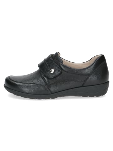 Caprice Slipper in black nappa