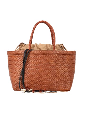 usha FESTIVAL Women Bucket Bag in Camel