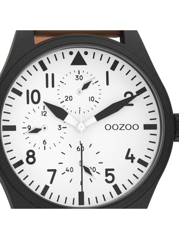 Oozoo Armbanduhr Oozoo Timepieces orange groß (ca. 42mm)