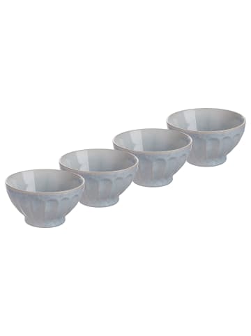 Butlers Schüssel BERGAMO 4er-Set in Hellblau