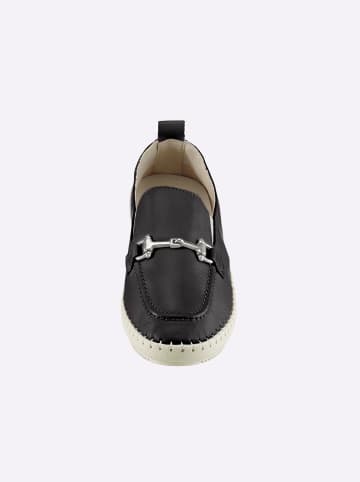 Heine Slipper in schwarz