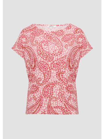 s.Oliver T-Shirt in 33A0_himbeere