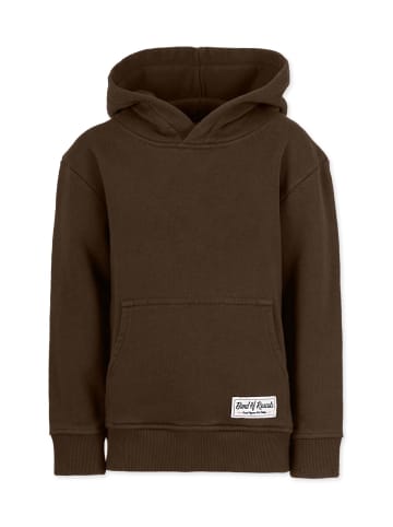 Band of Rascals Kapuzenpullover " Plain " in brown