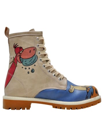 Dogo Longe Boots - Family Rocks 41 in Beige