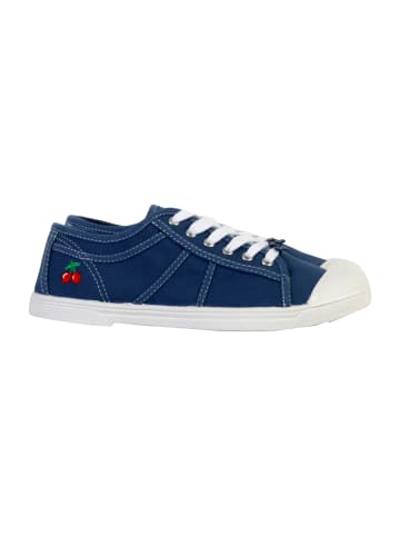 Le Temps des Cerises Schnür-Tennisschuhe Basic 02 Blau