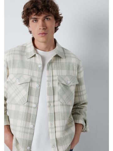 MAVI Langarmhemd Check in Gray Check