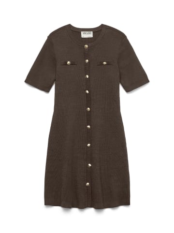 Vero Moda Strickkleid in Chocolate Torte