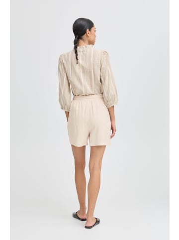b. young Shorts BYFILINEN Loose fit in Nature Linen