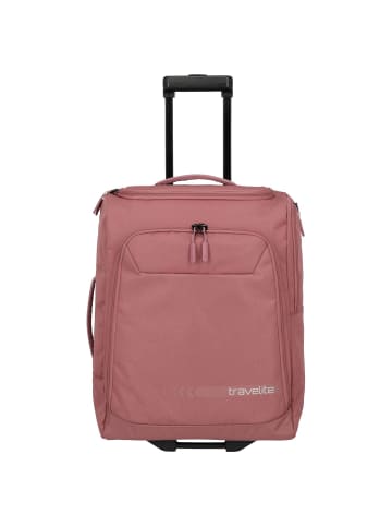 travelite Kick-Off - 2-Rollen-Kabinentrolley S 55 cm (schwarz) in rose