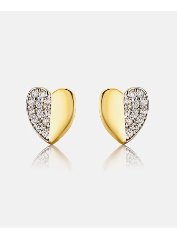 Diamant L'éternel Ohrringe aus 585 Gelbgold
