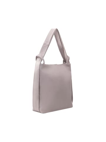 faina Schultertasche Aus Leder in Pink