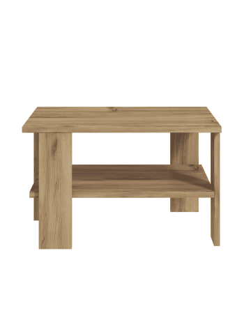CALICOSY Couchtisch DUAMA in Eiche - (W)60  x (H)37  x (L)45 cm