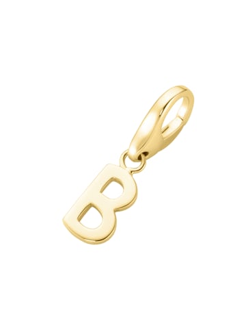 Giorgio Martello Milano Charm Buchstabe B in Gold