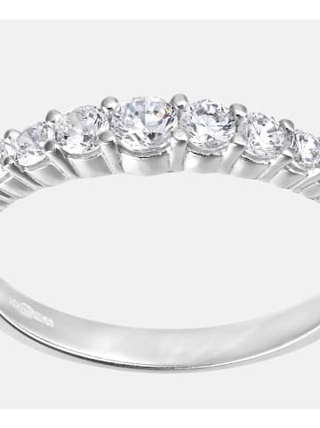 Diamant L'éternel Eternity-Ring aus 375 Weißgold mit Zirkonia
