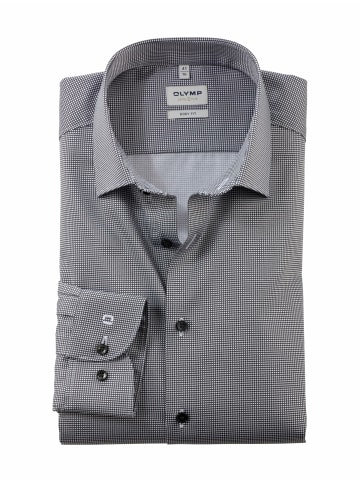 OLYMP  Langarm Business Hemd für Herren in grau