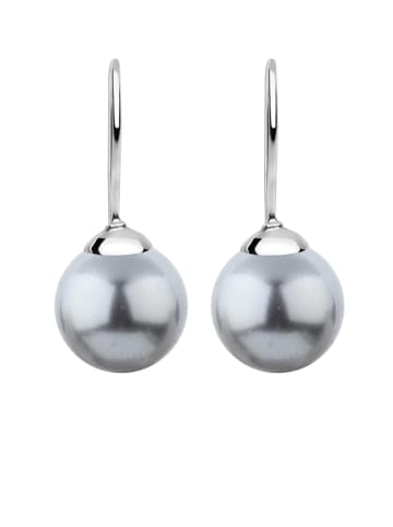 Nenalina Ohrringe 925 Sterling Silber in Grau