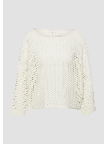 s.Oliver Strickpullover in 0210_creme