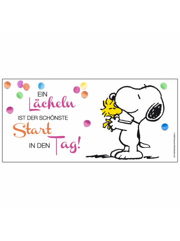 Snoopy The Peanuts Tasse Snoopy - Ein Lächeln  320 ml in weiß