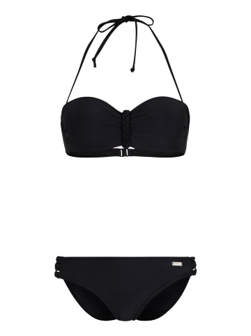 Buffalo Bügel-Bandeau-Bikini in schwarz