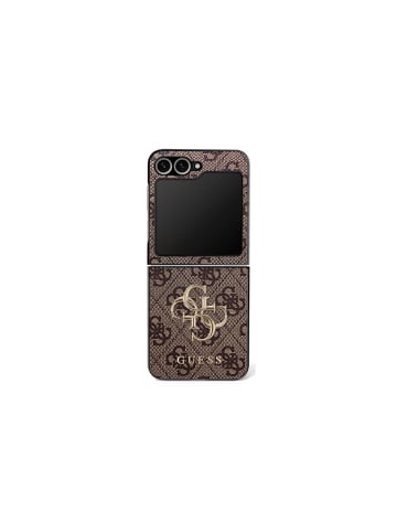 Guess Guess Big 4G Logo Classic Logo Hülle Samsung Galaxy Z Flip 7 Braun in Braun