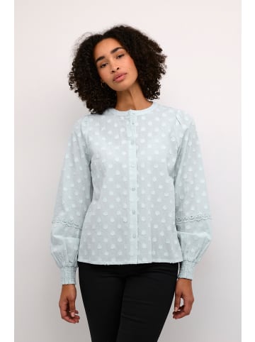 Kaffe Langarm-Bluse KAenya in Celestial Blue