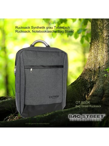 Bag Street Businessrucksack Synthetik ca. 29cm breit ca. 40cm hoch