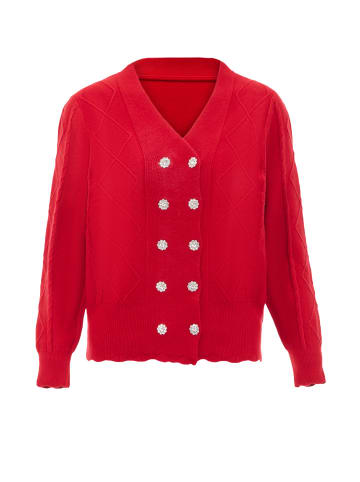 carato Strickjacke in Rot