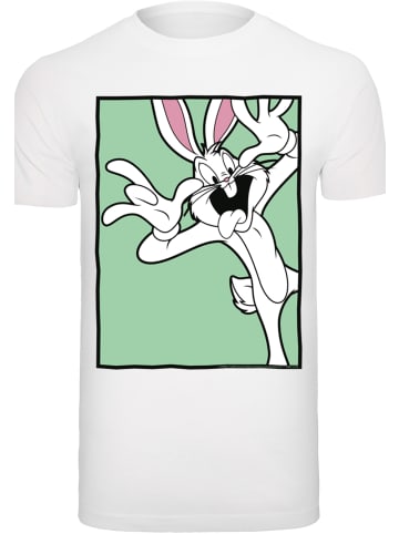 F4NT4STIC T-Shirt Looney Tunes Bugs Bunny Funny Face in weiß