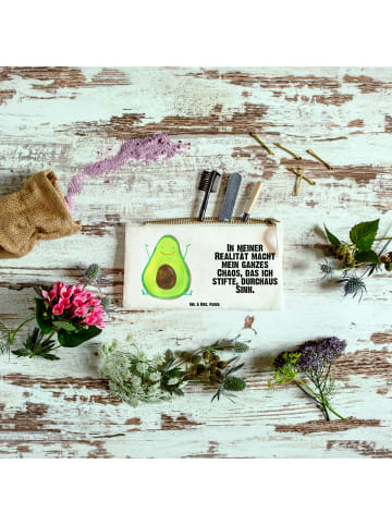 Mr. & Mrs. Panda Stoffbeutel Avocado Glücklich mit Spruch in Weiß
