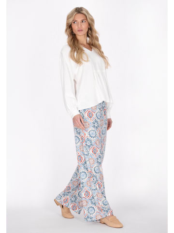 usha FESTIVAL Women Pants in blue multicolor