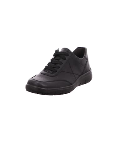 Semler Komfort Schnürschuh in schwarz