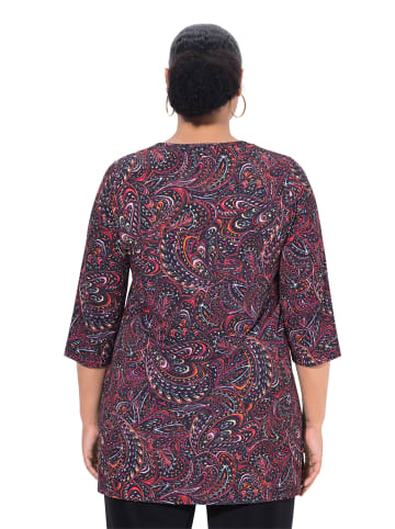 Ulla Popken Longshirt in schwarz