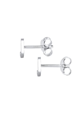 Elli Ohrringe 925 Sterling Silber Buchstabe, Buchstabe - J in Silber